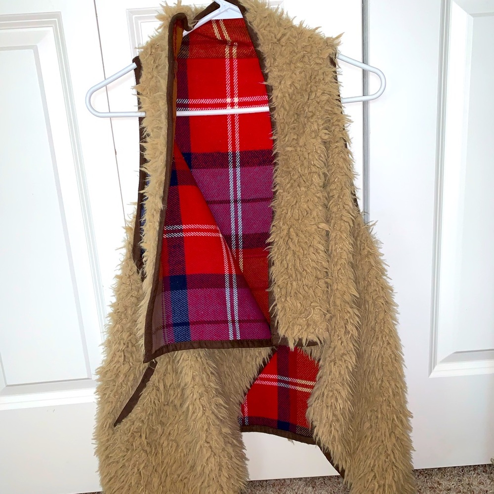 SOLD Reversible fashion vest
